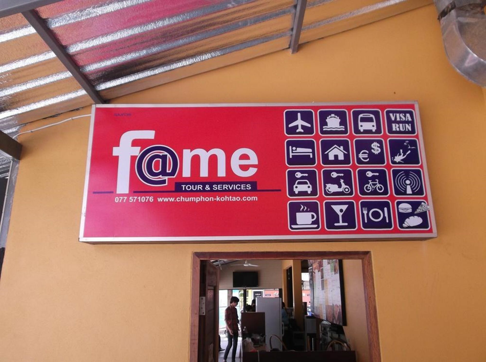 Fame Guesthouse Chumphon Dış mekan fotoğraf